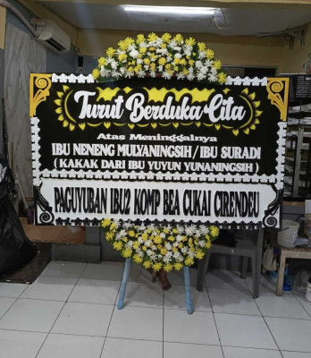 Papan Bunga Outdoor Wedding Sentul