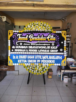 Papan Bunga Outdoor Wedding Sentul
